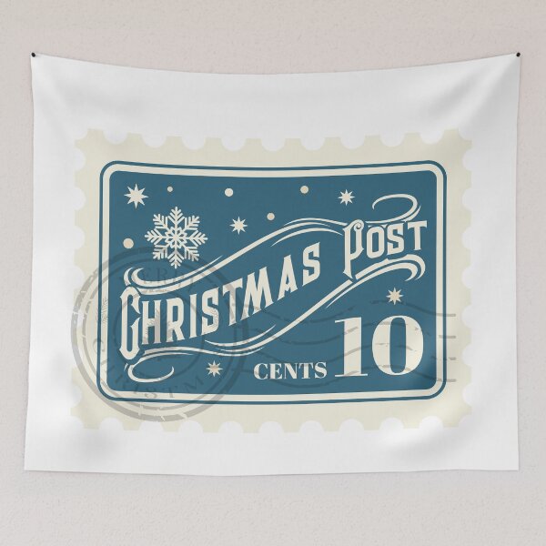 Item preview, Christmas Mail, post, postage, stamp designed and sold by Add2crt.