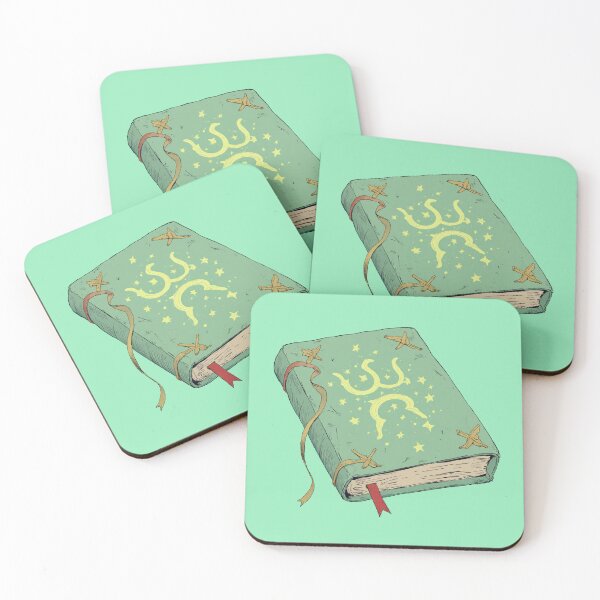 Item preview, Enchanted Spellbook A Line Claire Comic Illustration Glowing designed and sold by MadeByHaresShop.