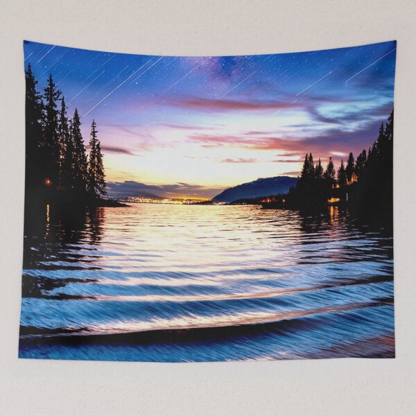 Item preview, Starlit Lake Serenity designed and sold by Exodoi.
