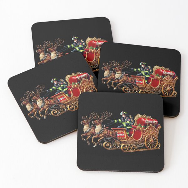 Item preview,  Christmas gift for a firefighter- save Christmas designed and sold by UrbanCanvvas.