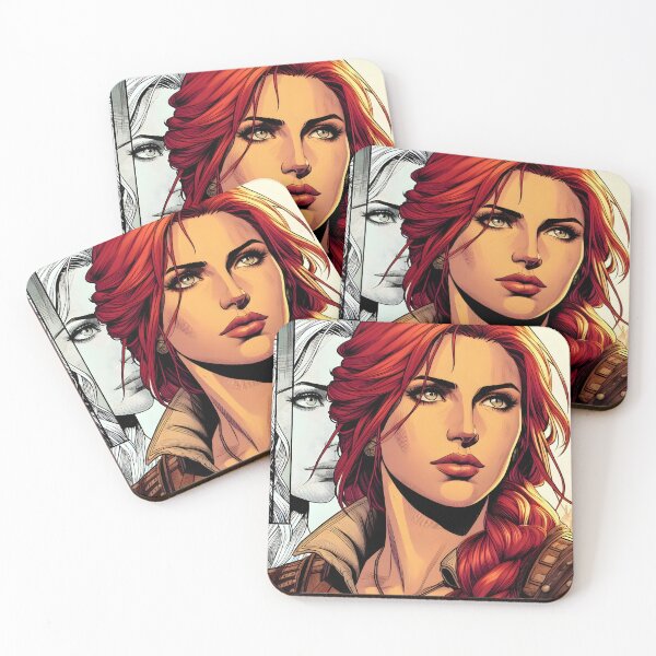 Item preview, Triss Marigold The Beautiful Sorceress  designed and sold by HossamAlsadainy.