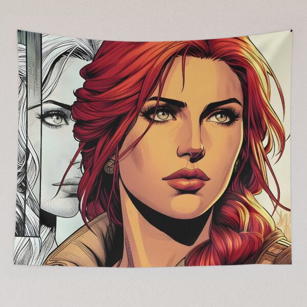 Item preview, Triss Marigold The Beautiful Sorceress  designed and sold by HossamAlsadainy.