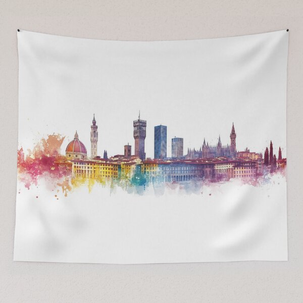 Item preview, Florence skyline at sunset designed and sold by anytka.