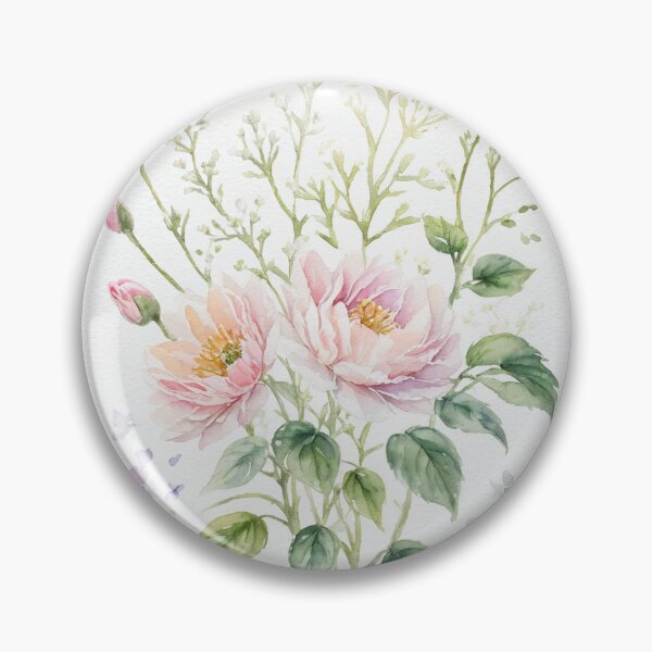 Item preview, Blooming Elegance on White designed and sold by a133mhz.