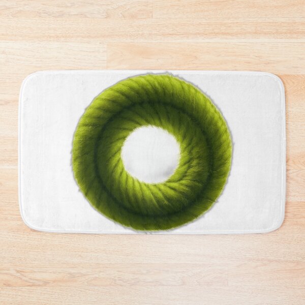 Item preview, Lime Green Fuzzy Circle Design designed and sold by cornelliusy.