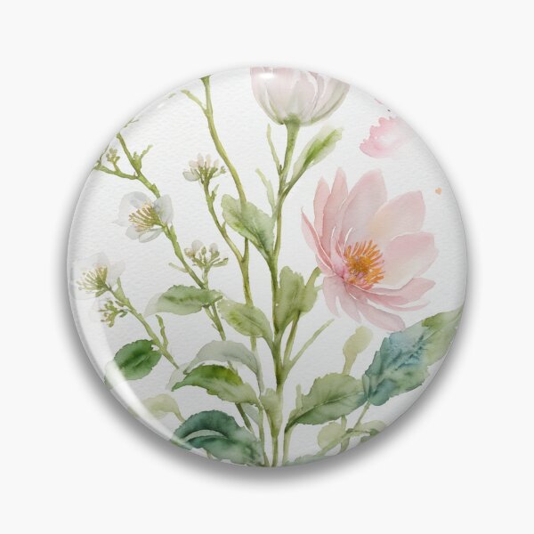 Item preview, Blooming Elegance on White designed and sold by a133mhz.