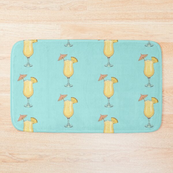 Item preview, Tropical Paradise Pineapple Smoothie Comic Style designed and sold by ShroomForge.