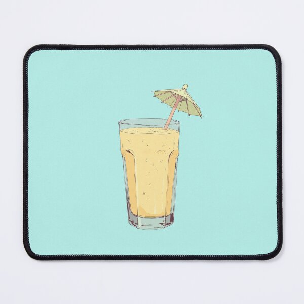 Item preview, Tropical Paradise Pineapple Smoothie Comic Style designed and sold by ShroomForge.
