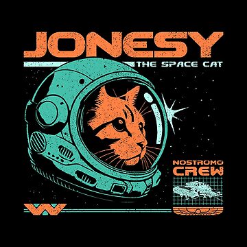 Artwork thumbnail, Jonesy The Space Cat by sachpica