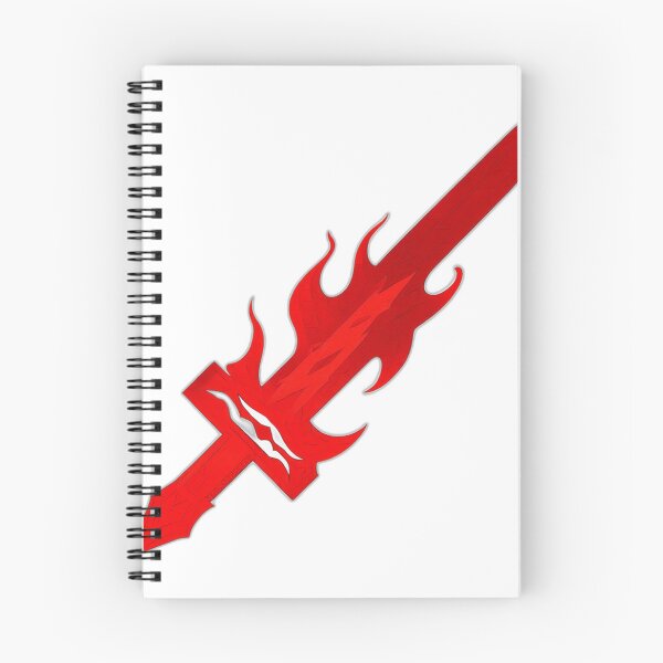 Item preview, Fiery Red Sword Design designed and sold by cornelliusy.