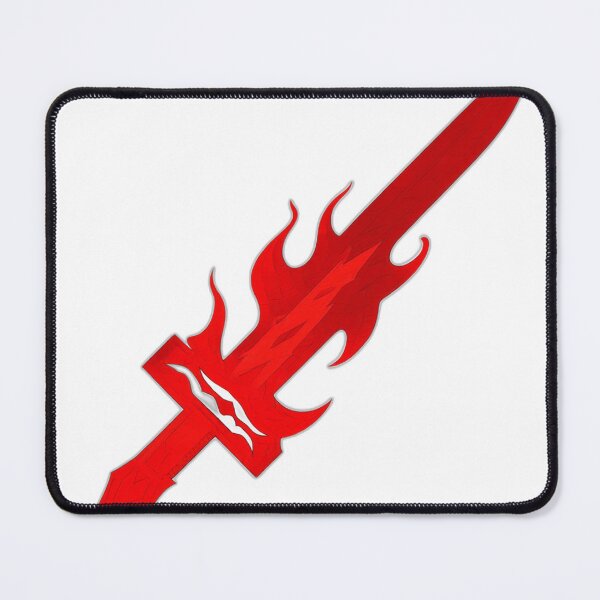 Item preview, Fiery Red Sword Design designed and sold by cornelliusy.