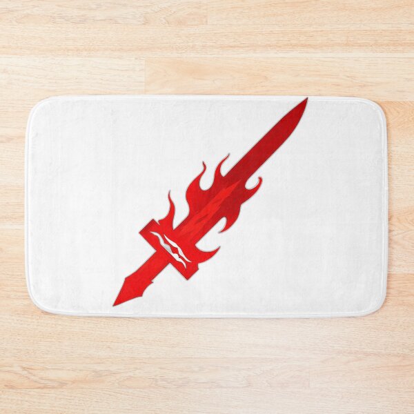 Item preview, Fiery Red Sword Design designed and sold by cornelliusy.