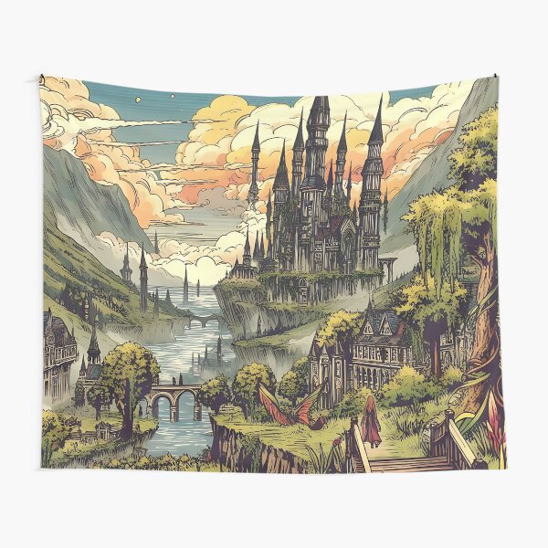 Item preview, Land of Fantasy designed and sold by RW Art Prints.