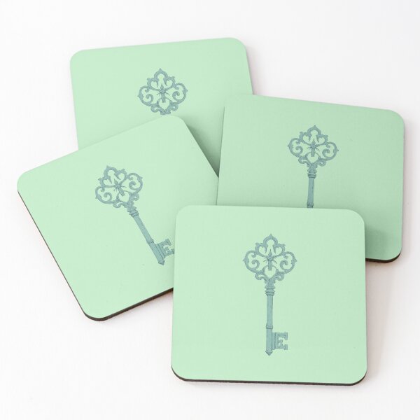 Item preview, Mystic Key Pastel Mint Linear Composition designed and sold by ShroomForge.