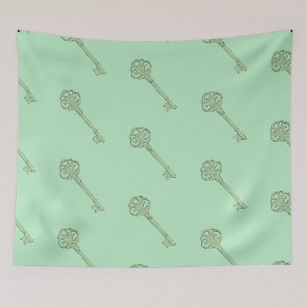 Item preview, Mystic Key Pastel Mint Linear Composition designed and sold by ShroomForge.