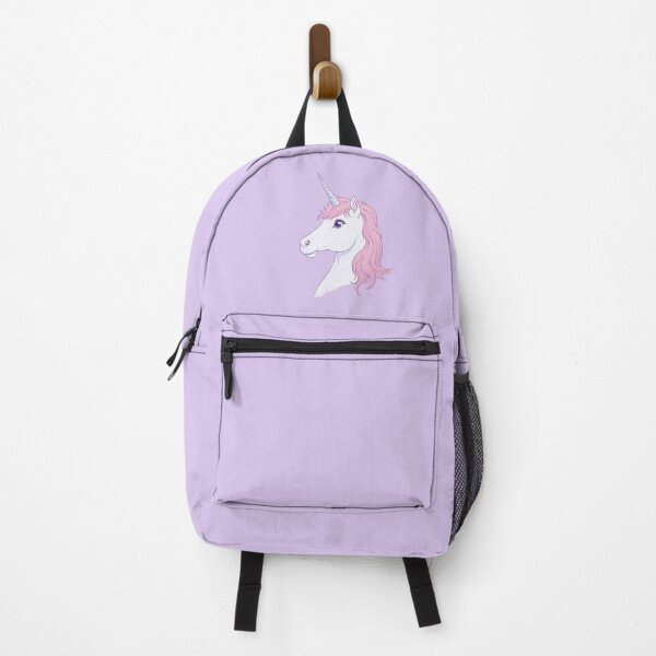 Item preview, Enchanted Unicorn in Pastel Lavender - A Comic Style Illustration designed and sold by ShroomForge.
