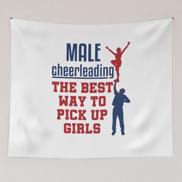 Item preview, Male Cheerleading the Best Way to Pick Up Girls designed and sold by jaygo.