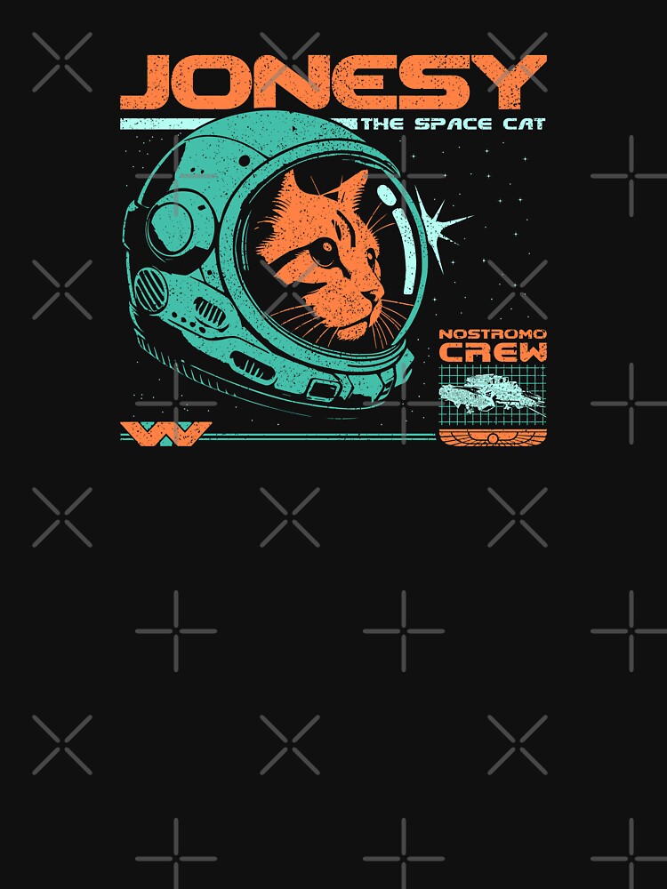 Thumbnail 3 of 3, Tank Top, Jonesy The Space Cat designed and sold by sachpica.