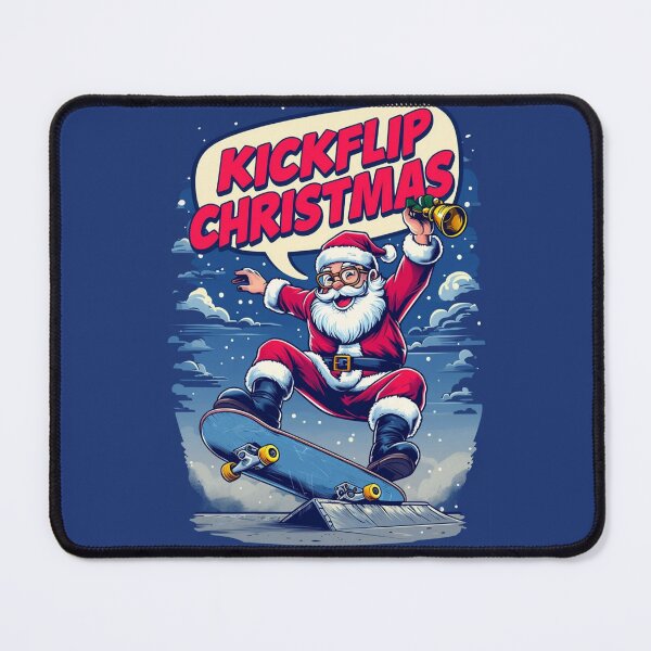 Item preview, Kickflip Christmas - Santa Shreds in Style! designed and sold by Areebanawab.