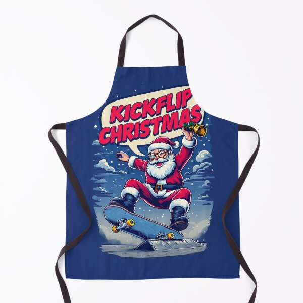 Item preview, Kickflip Christmas - Santa Shreds in Style! designed and sold by Areebanawab.
