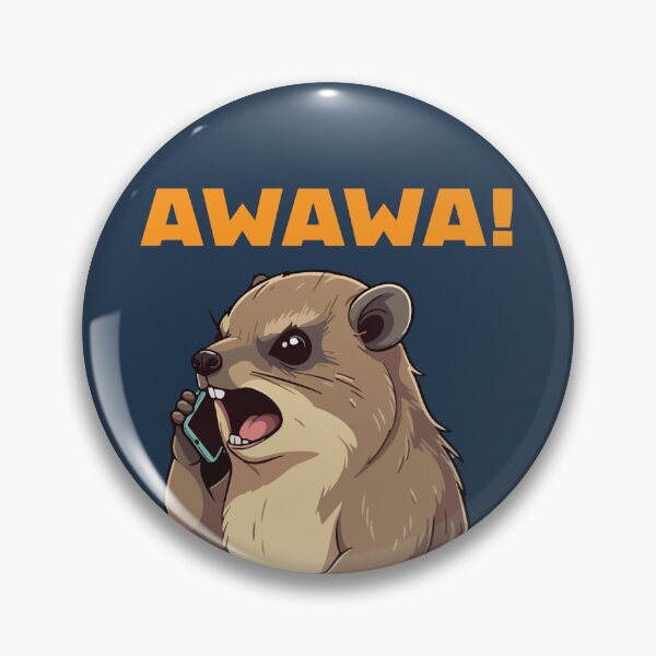 Item preview, Rock Hyrax Awawa Funny On Phone Groundhog Dassi designed and sold by d247.