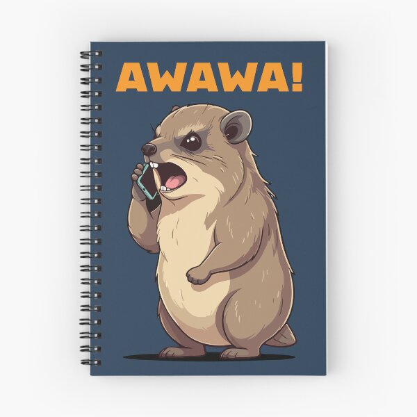 Item preview, Rock Hyrax Awawa Funny On Phone Groundhog Dassi designed and sold by d247.