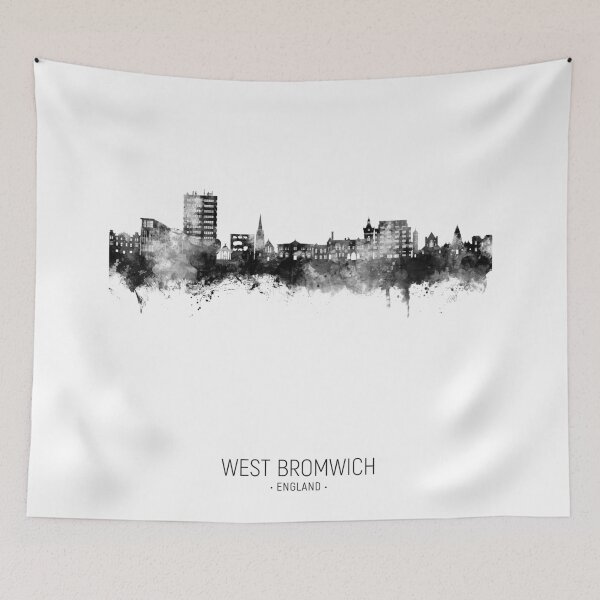 Item preview, West Bromwich England Skyline designed and sold by ArtPrints.