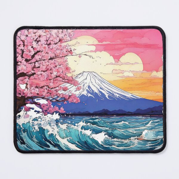 Item preview, The Great Sakura Wave 3 designed and sold by rokojin.