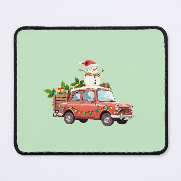 Item preview, Snowy Sleigh Ride Kawaii Car & Friends designed and sold by kahida.