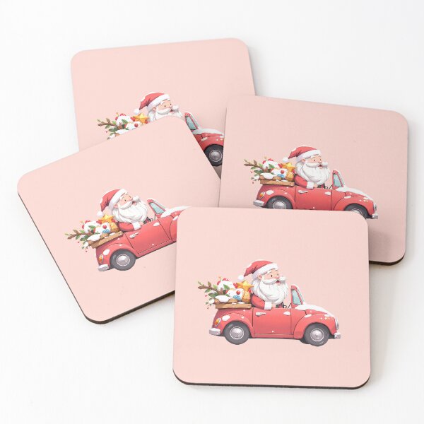 Item preview, Snowbound Sleigh Ride Kawaii Car with Starry Delight designed and sold by kahida.