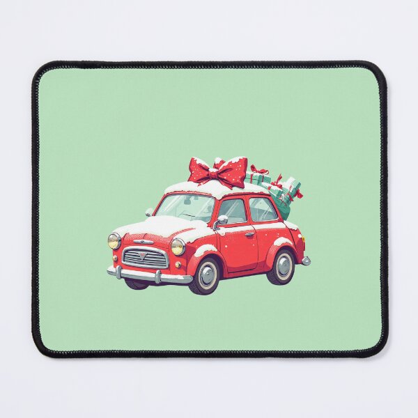 Item preview, Snowy Wonders Cute Car & Christmas Presents designed and sold by kahida.