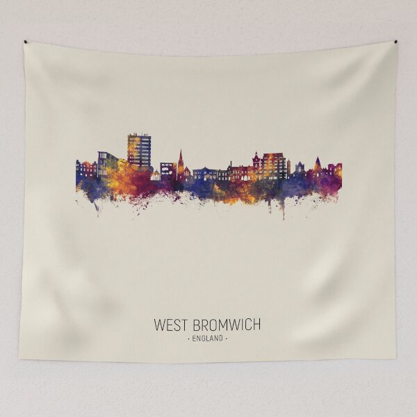 Item preview, West Bromwich England Skyline designed and sold by ArtPrints.