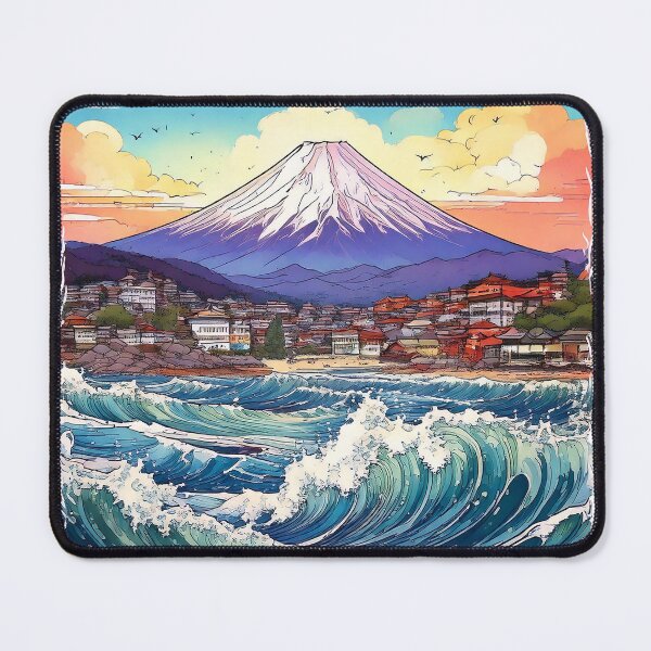 Item preview, The Great Waves designed and sold by rokojin.