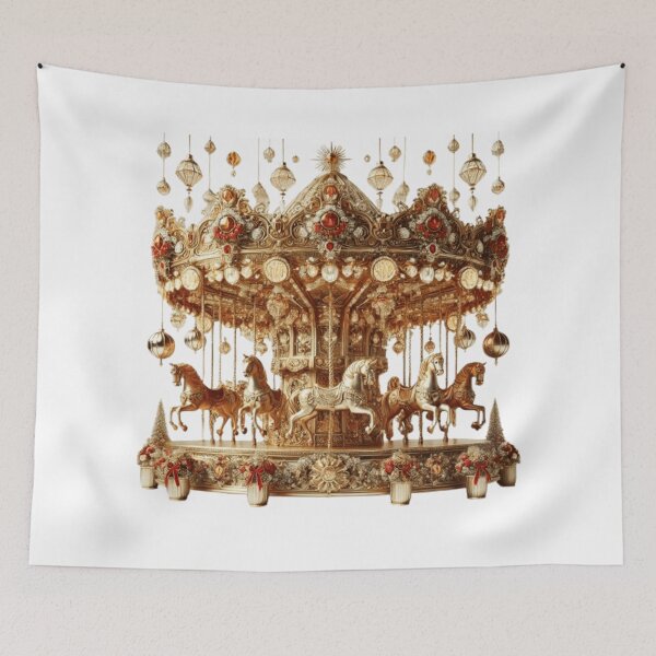 Item preview, Golden Carousel designed and sold by ArtQueen777.