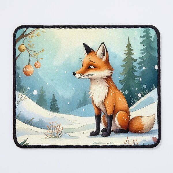 Item preview, A Fox in the Winter Forest designed and sold by Garrulus glandarius.
