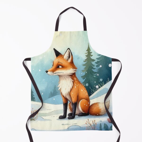Item preview, A Fox in the Winter Forest designed and sold by Garrulus glandarius.