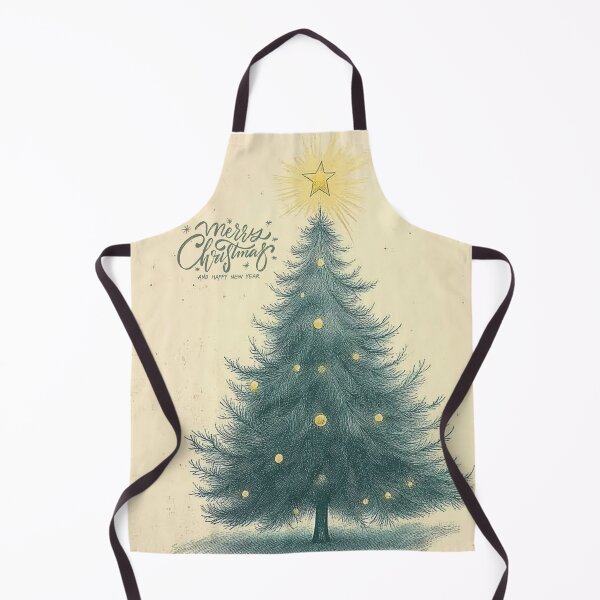 Item preview, Vintage 1950s simplistic decorated Christmas designed and sold by The Art of Kkatarynka.