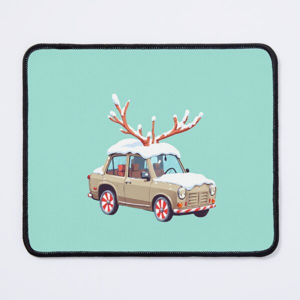 Item preview, Snowy Candy Car Kawaii Reindeer Ride designed and sold by kahida.