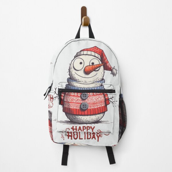 Item preview, Funny Snowman Happy Holiday designed and sold by Nanthanon.