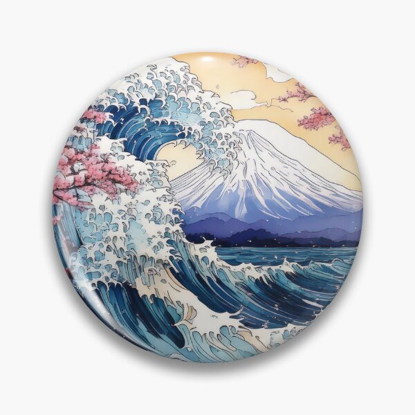Item preview, The Great Sakura Wave  designed and sold by rokojin.