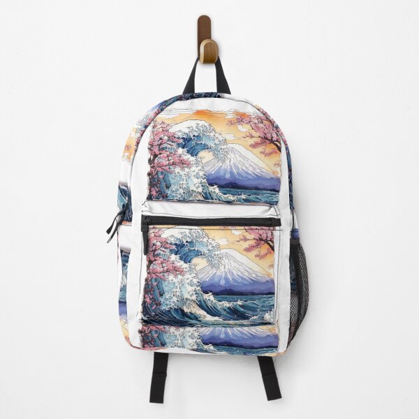Item preview, The Great Sakura Wave designed and sold by rokojin.
