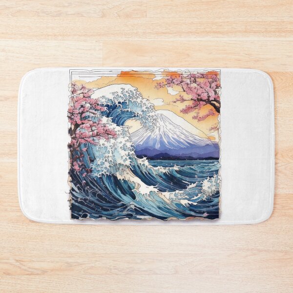 Item preview, The Great Sakura Wave  designed and sold by rokojin.