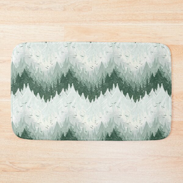 Item preview, foggy forest chevron designed and sold by kobyakov.