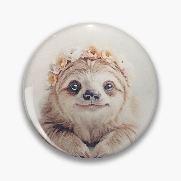 Item preview, COZY SLOTH CUB by Monika Strigel designed and sold by SunlightStudios.