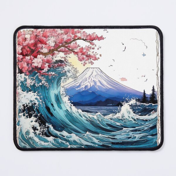 Item preview, The Great Sakura Wave  designed and sold by rokojin.