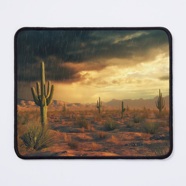 Item preview, Texas desert at stormy sunrise - Landscape photo designed and sold by TheArtistOf2022.