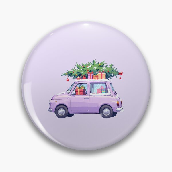 Item preview, Snowy Kawaii Car A Pastel Winter Wishlist designed and sold by kahida.