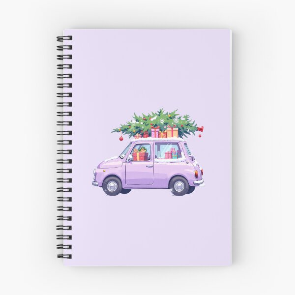 Item preview, Snowy Kawaii Car A Pastel Winter Wishlist designed and sold by kahida.