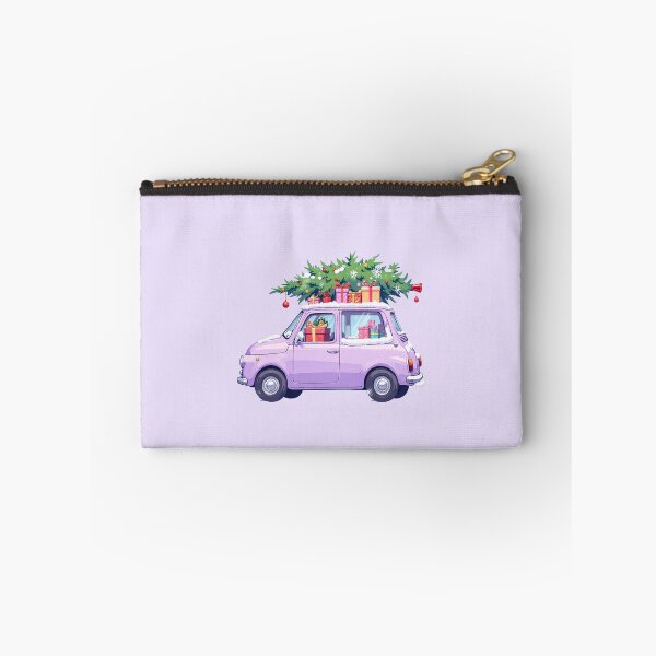 Item preview, Snowy Kawaii Car A Pastel Winter Wishlist designed and sold by kahida.