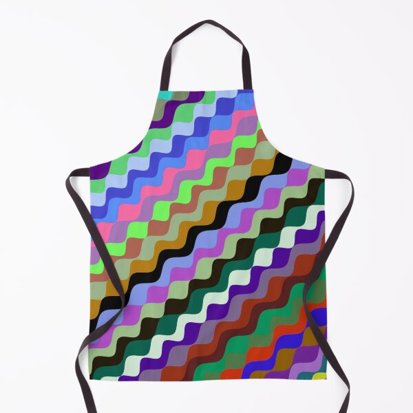 Aperçu de l'œuvre Ondes fractales angulaires multicolores abstraites 2 créée et vendue par SXW Designs.